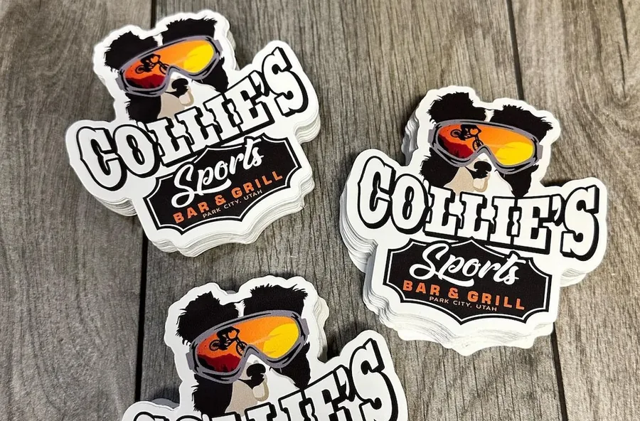 University of Texas themed die-cut stickers