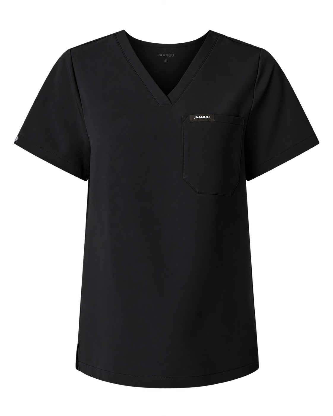 Jaanuu W10001 Women’s Rhena Essential 1-Pocket Scrub V-Neck Top