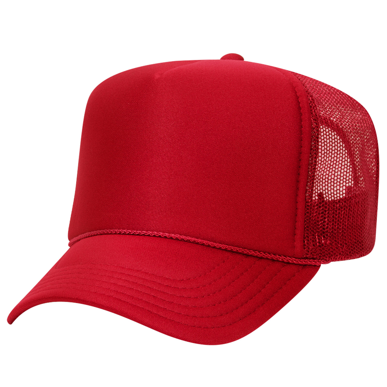 OTTO CAP 39-165 5 Panel High Crown Foam Trucker Hat
